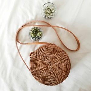 Round Basket Bag